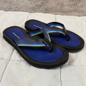 Rafters Blue Flip Flops Youth Big Kid 2 Boys Girls Summer Sandals Thongs